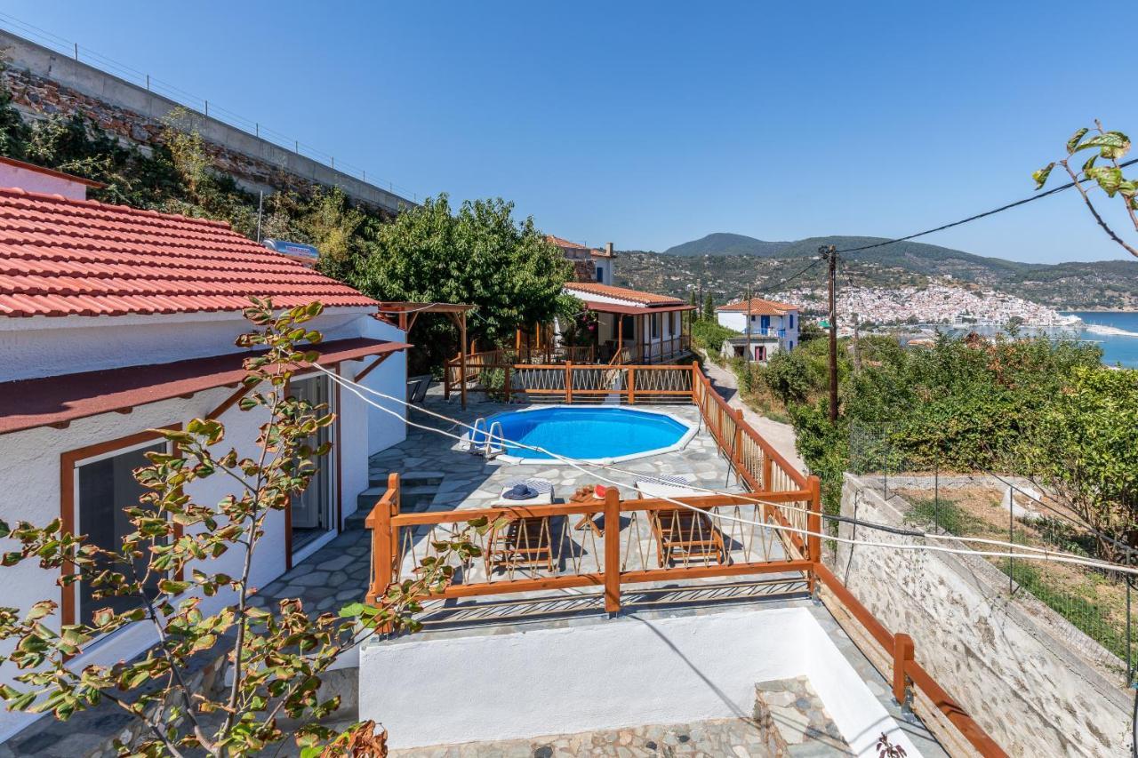 Villa Watermill Città di Skopelos Esterno foto