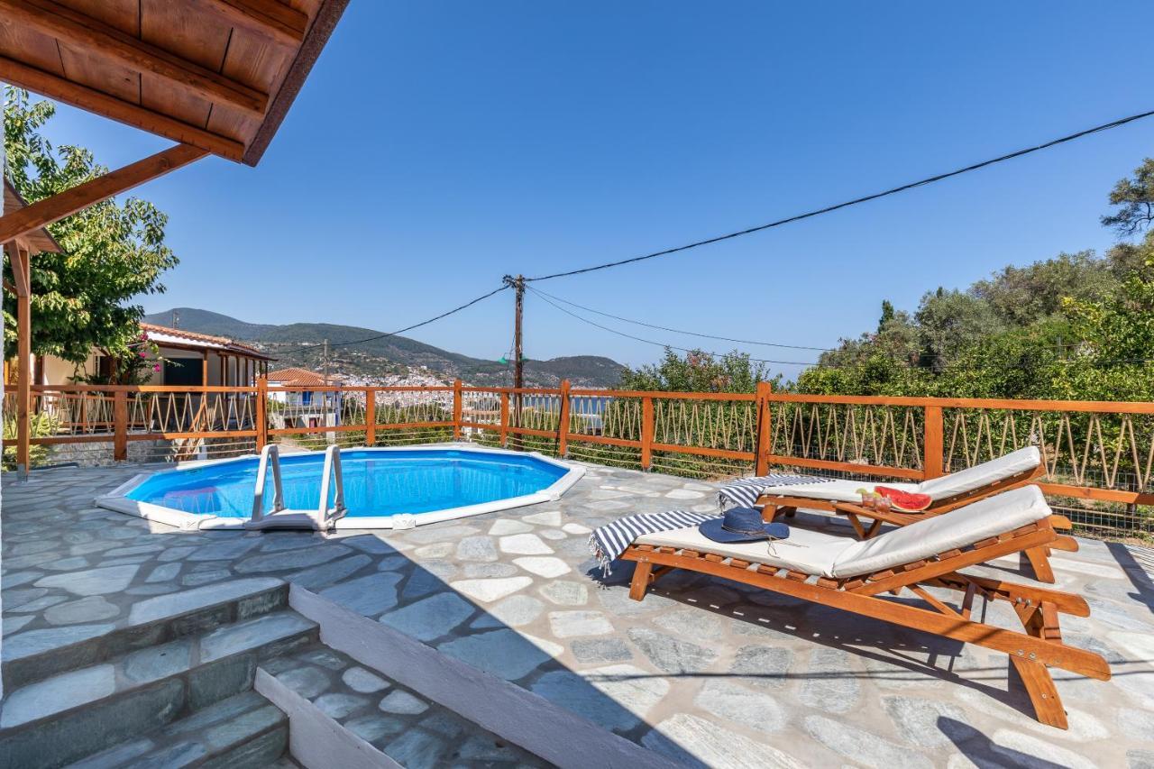 Villa Watermill Città di Skopelos Esterno foto